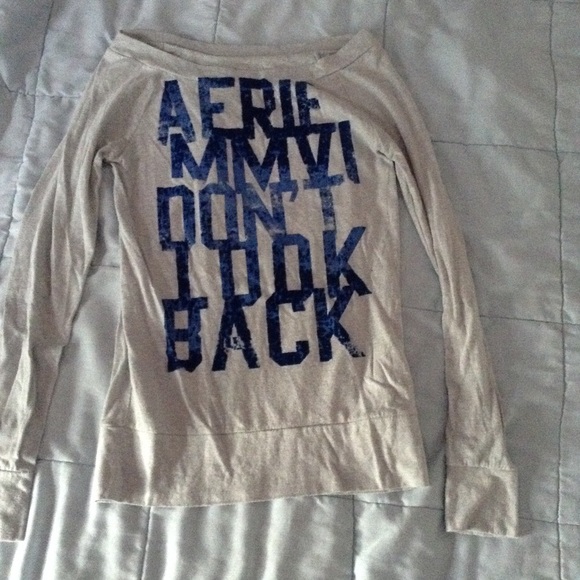Aerie long sleeve shirt