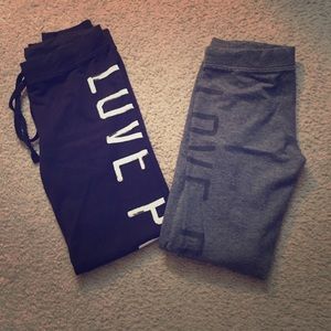 Pink sweatpants bundle
