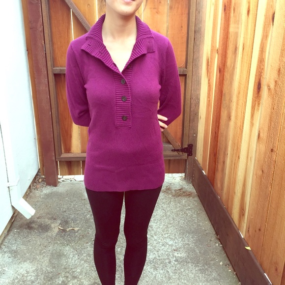 Warm purple sweater - NWOT