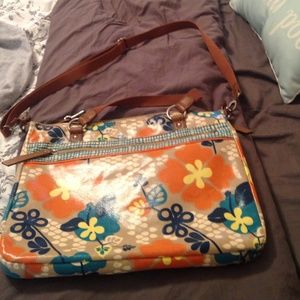 Fossil lap top travel case