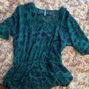 Blue Francesca's Top