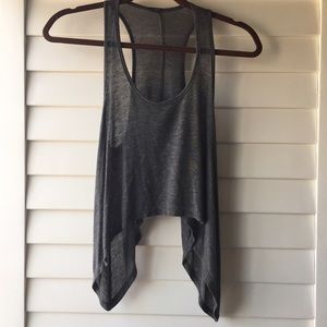 Brandy Melville Dark Grey Open-side Tank