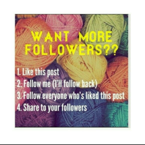 FOLLOW Game!  Thx to everyone who has helped me!