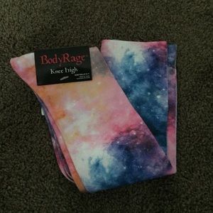 Galaxy knee high socks
