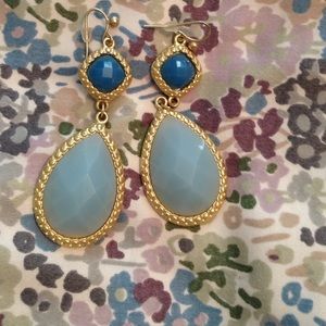 Blue earrings