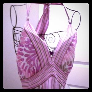 Bebe halter style dress