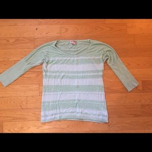 Striped Mint Sweater
