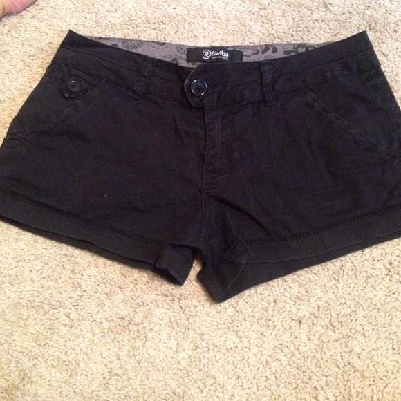 Black shorts