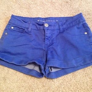 Cute blue shorts