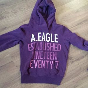 An american eagle hoodie