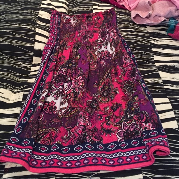 Pink summer dress