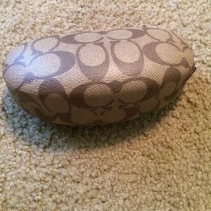 Coach sunglasses holder!