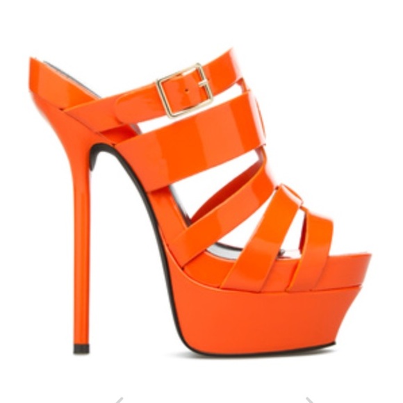 Never worn heel "jelly" sandals