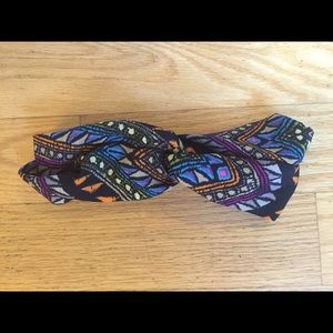 Tribal print head wrap