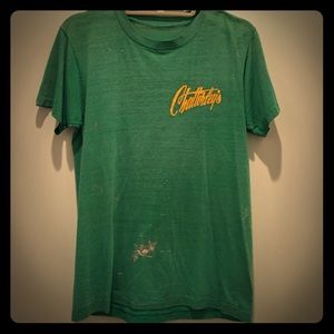 Vintage green tee