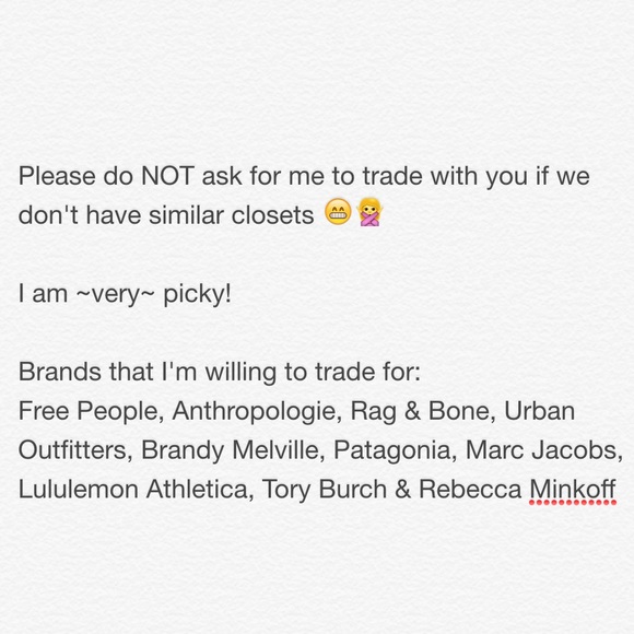 Hi, yes, I trade! *but*