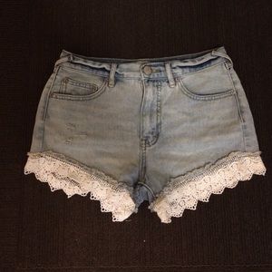 Free people Jean shorts