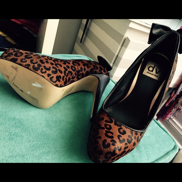 Leopard Heels by DV (Dolce Vita) - Picture 3 of 3