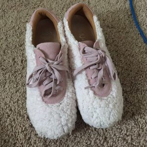 Jeffrey Campbell pink sneakers size8.1/2