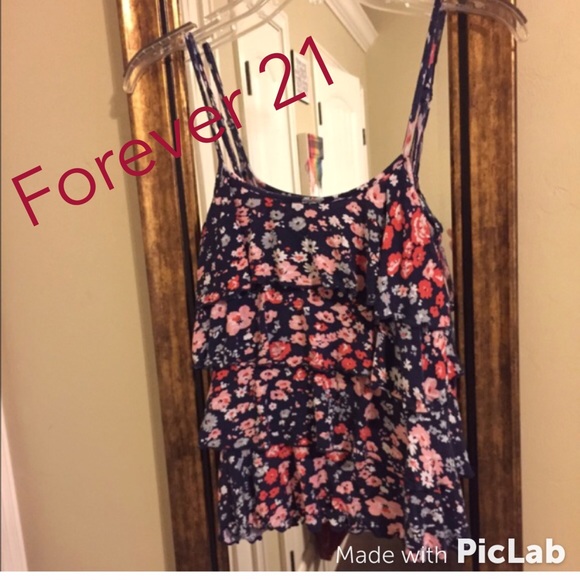 Forever 21 Floral Top