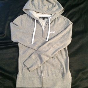 Vans zip up hoodie