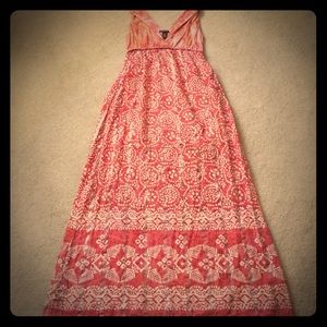 Multi-colored Maxi Dress