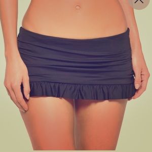 Black Bathing Suit Skirt!