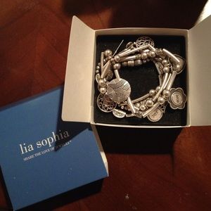 Lia Sophia bracelet- never worn, good condition