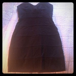 Black bandage dress