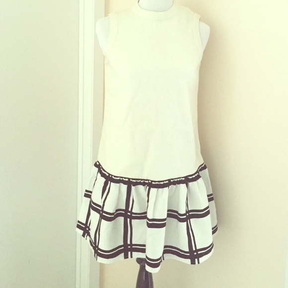 Tibi dropped waist dress.