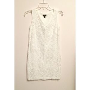 Talbots Petite White Summer Dress