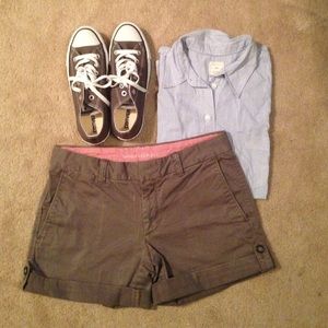 Grey Chino Shorts
