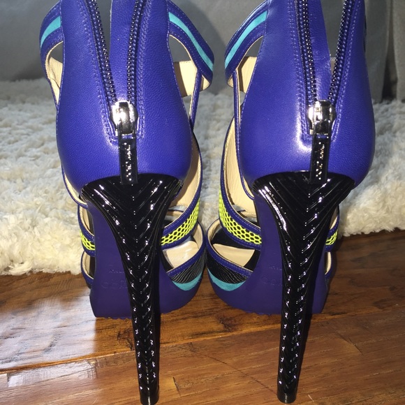 Jimmy Choo beautiful tri color booties! BNIB - Picture 2 of 4