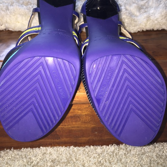 Jimmy Choo beautiful tri color booties! BNIB - Picture 4 of 4