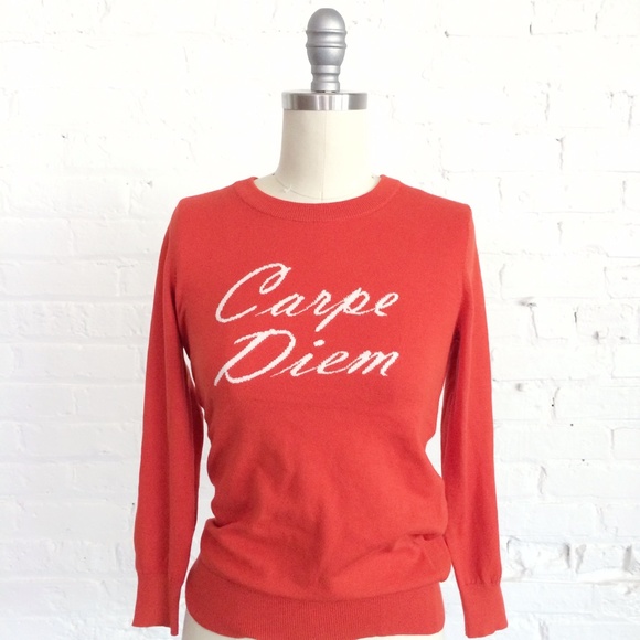 Banana Republic red sweater