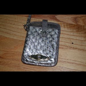 Gold Phone Wristlet