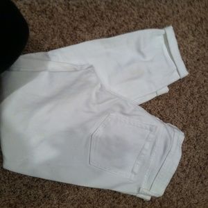 Gap White Skinny Jeans