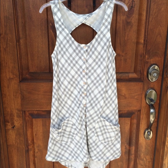 Free People button front dress