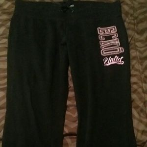 Black sweat pants