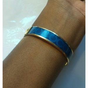 Authentic blue coach bracelet