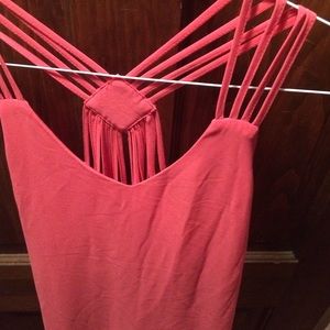 Cherry Pink Summer Dress