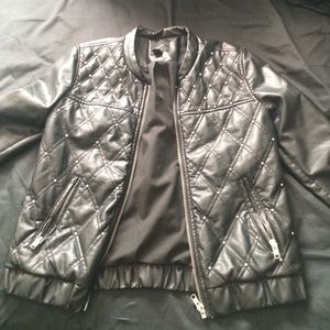 Leather jacket