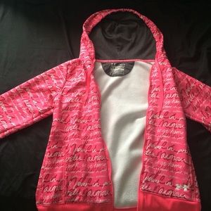 Under armor cancer support jacket