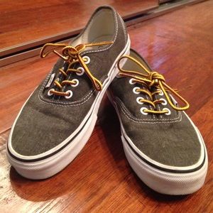 Vans for Madewell lace up tennis shoes.