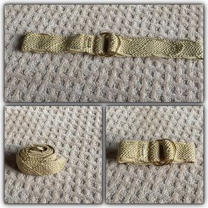 New Gold Ralph Lauren Belt