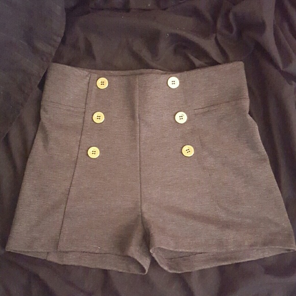 High waisted shorts
