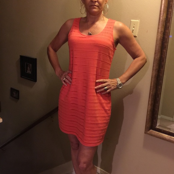 Orange dress