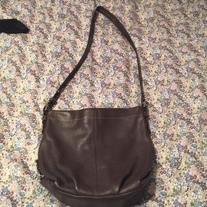 Coach brown leather Crossbody, medium size