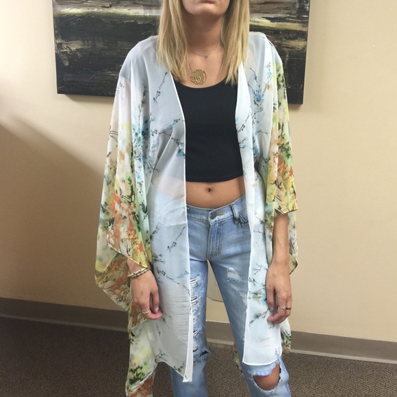 Floral Kimono