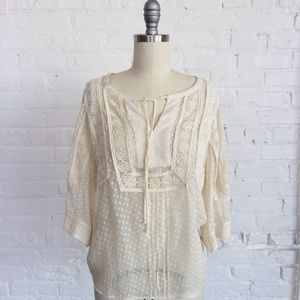 Anthropologie sheer top